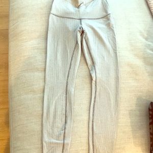 Lululemon light grey herringbone pants